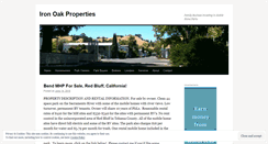 Desktop Screenshot of ironoakproperties.com