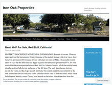 Tablet Screenshot of ironoakproperties.com